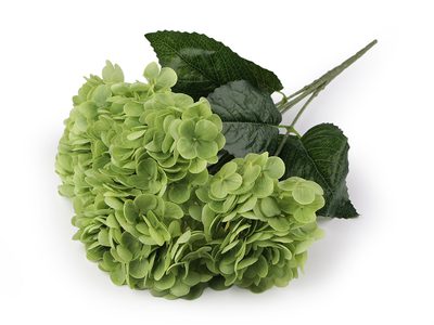 Umělá kytice hortenzie{% if variant.name %} – 6 zelená sv.{% endif %}