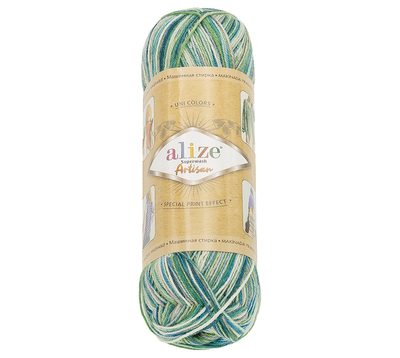 Příze ARTISAN Zelená 9001 100g / 420 m{% if product.brand.name %} – Bellatex{% endif %}