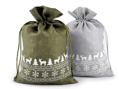 Dárkový vánoční / mikulášský pytlík 20x30 cm{% if product.brand.name %} – Stoklasa{% endif %}