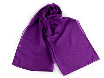 Letní šátek / šála 45x150 cm{% if variant.name %} – 7 fialová{% endif %}