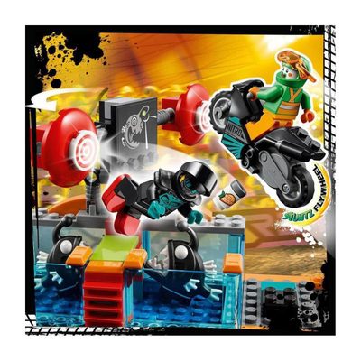 LEGO CITY Kaskadérský kamion 60294 STAVEBNICE – fotka 3