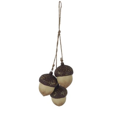 Dekorace k zavěšení žaludy D7170 - 5.5×5.5×30 cm{% if product.brand.name %} – {% endif %}