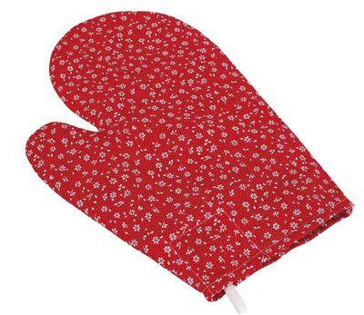 Kuchyňská chňapka - chňapka 28x18 cm červený kvítek{% if product.brand.name %} – Bellatex{% endif %}