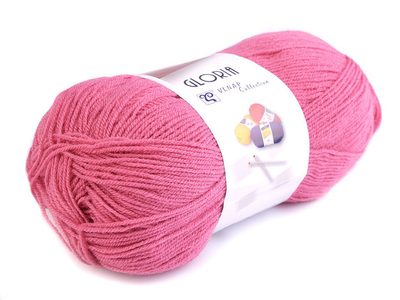 Pletací Příze Gloria od Vlnap 50g{% if variant.name %} – 3 (52034) růžová{% endif %}