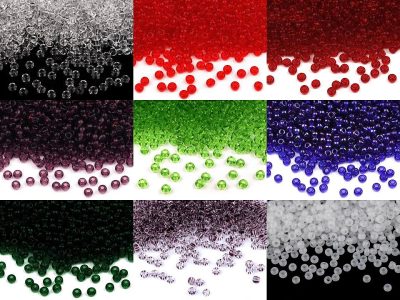 Rokajl Preciosa 10/0 - 2,3 mm lesklé  balení 20 g{% if product.brand.name %} – Galanterka{% endif %}