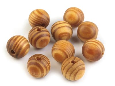 Dřevěné korálky Strip Ø16 mm 10 kusů{% if product.brand.name %} – Galanterka{% endif %}