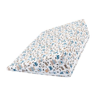 POVLAK na klínový podhlavník Modrá,Béžová,Bílá 2005/406 80x50x20 cm{% if product.brand.name %} – {% endif %}
