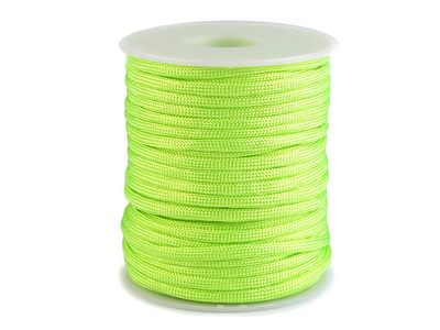 Padáková / oděvní šňůra Ø4 mm návin 25 metrů{% if variant.name %} – 4 (57) zelená neon{% endif %}