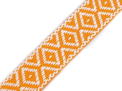 Oboustranný popruh šíře 38 mm METRÁŽ{% if variant.name %} – 3 hořčicová{% endif %}