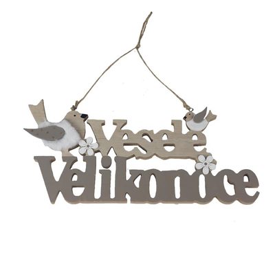 Nápis Veselé Velikonoce D4960 - 29.5 × 1,4 x 14 cm{% if product.brand.name %} – Morex{% endif %}