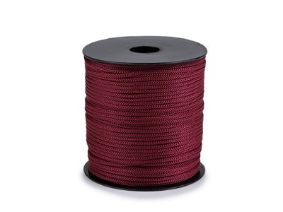 Pletací a háčkovací příze Anet macrame 90 g{% if variant.name %} – 8 bordó sv. cívka{% endif %}
