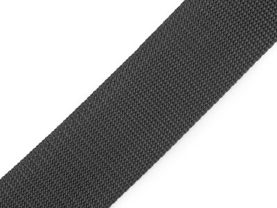 Popruh polypropylénový šíře 50 mm návin 5 metrů{% if variant.name %} – 18 šedá - tmavá {% endif %}