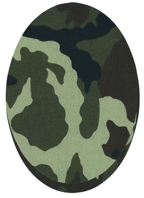 Maskáčové záplaty ovál 14,5 x 10,2 cm 2 kusy{% if product.brand.name %} – Galanterka{% endif %}