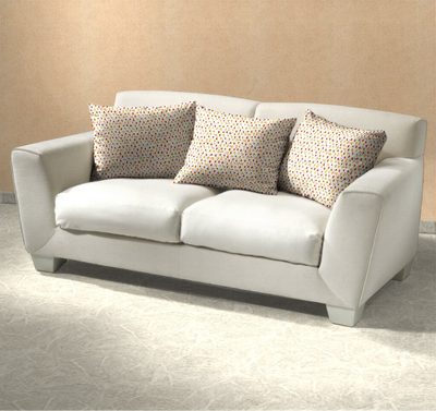 Bavlněné povlečení Květinky oranžové proužky 140x200, 70x90 cm – fotka 1