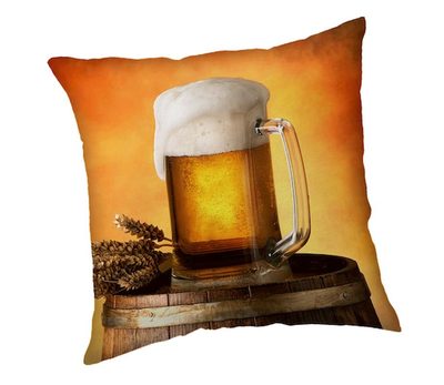 Povlak na polštářek Pivo Polyester, 40/40 cm{% if product.brand.name %} – Jerry Fabrics{% endif %}