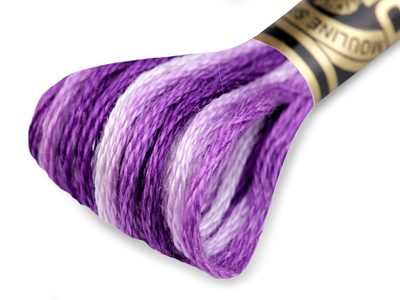 Vyšívací příze DMC Mouliné Spécial Cotton{% if variant.name %} – 52 fialová purpura melír{% endif %}