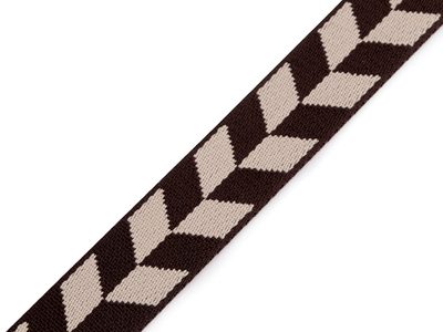Popruh šíře 38 mm METRÁŽ{% if variant.name %} – 2 hnědá{% endif %}
