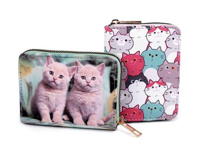 Dámská / dívčí peněženka kočky 9,5x12,5 cm{% if product.brand.name %} – Stoklasa{% endif %}