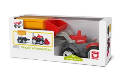 IGRÁČEK MultiGO 1+2 Traktor s přívěsem – Zetor s valníkem – fotka 1