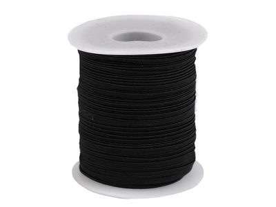 Pruženka plochá šíře 3 mm návin 50 METRŮ{% if variant.name %} – 5 černá{% endif %}