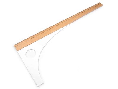 Krejčovský příložník délka 60 cm, 80 cm{% if product.brand.name %} – Stoklasa{% endif %}