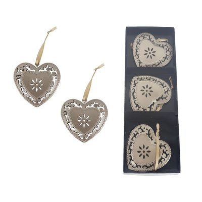 Srdce k zavěšení, 3 ks K3790 - 6 cm{% if product.brand.name %} – Morex{% endif %}
