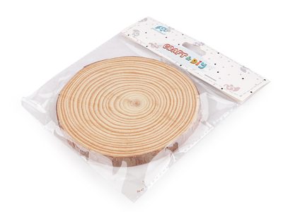 Přírodní dřevěné kolečko / podložka k domalování a dotvoření{% if product.brand.name %} – Stoklasa{% endif %}