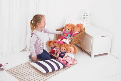 Látková panenka Susie 38 cm – fotka 4