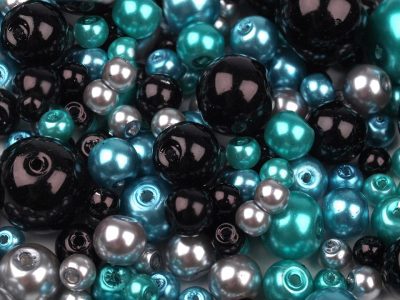 Skleněné voskové perly mix velikostí a barev Ø4-12 mm 50g{% if variant.name %} – 25 mix{% endif %}