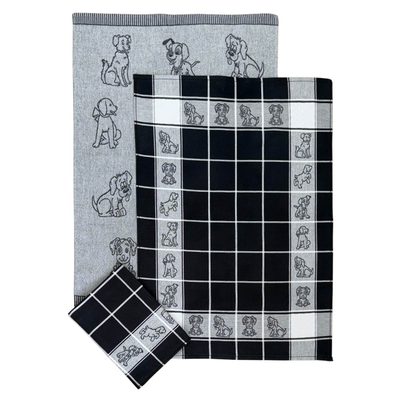 Utěrka Extra savá 50x70 Pejsci - 3 ks - Svitap