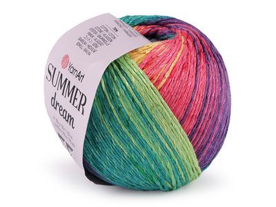 Pletací příze Summer Dream 100 g{% if variant.name %} – 5 (4305) multikolor{% endif %}