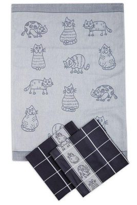 Utěrka Extra savá 50x70 Kočky - 3 ks – fotka 1
