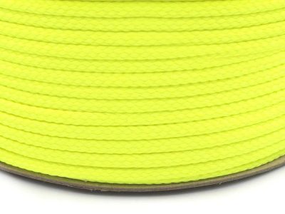 Oděvní šňůra PES Ø4 mm 100 METRŮ{% if variant.name %} – 1108 žlutá - neon{% endif %}