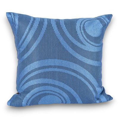 Modrý polštář Circles 40x40cm{% if product.brand.name %} – Kvalitex{% endif %}