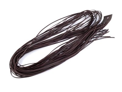 Kožený řemínek šíře 2 mm, 120 cm 2 kusy{% if product.brand.name %} – Galanterka{% endif %}