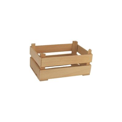 Dřevěná bedýnka - přírodní, 097016 - 12,5 x 8,5 x 4,5 cm{% if product.brand.name %} – Morex{% endif %}