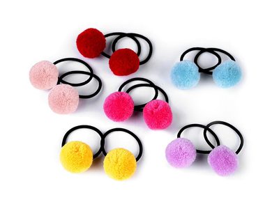 Gumičky do vlasů s bambulkami{% if product.brand.name %} – Stoklasa{% endif %}