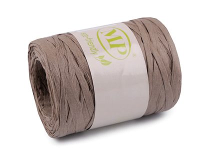 Lýko rafie k pletení tašek - přírodní, šíře 5-8 mm{% if variant.name %} – 5 (67) béžová{% endif %}