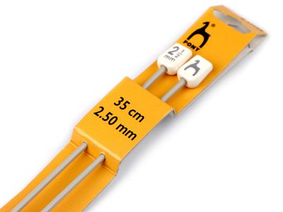 Rovné jehlice č. 2,5 Pony{% if product.brand.name %} – Mikaton{% endif %}