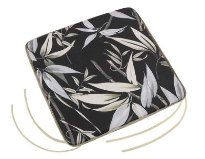 Sedák EMA hladký Černá,Šedá 34/521 40x40 cm{% if product.brand.name %} – Bellatex{% endif %}