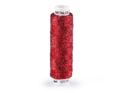 Nitě vyšívací 100 m Metalux{% if variant.name %} – 337 červená{% endif %}