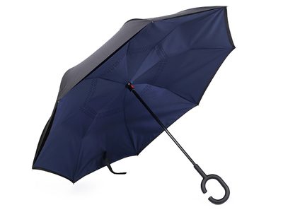 Obrácený deštník dvouvrstvý{% if variant.name %} – 4 modrá tmavá{% endif %}