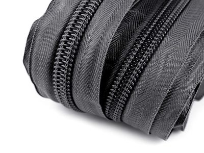 Zip spirálový šíře 10 mm metráž{% if variant.name %} – 312 šedá{% endif %}