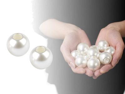 Plastové voskové korále Ø30 mm 2 kusy{% if product.brand.name %} – Galanterka{% endif %}