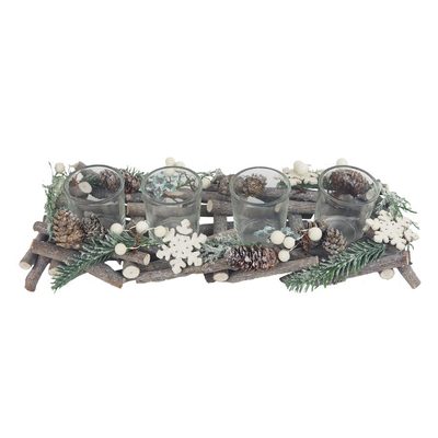 Adventní svícen P1928 - 36 × 13 × 8 cm{% if product.brand.name %} – Morex{% endif %}