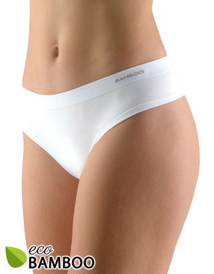 Dámské kalhotky francouzské,  Eco Bamboo{% if variant.name %} – bílá - L/XL{% endif %}