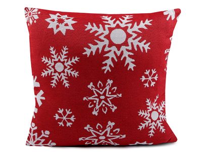 Vánoční Povlak na Polštář - Rozměry 45x45 cm, VÁNOČNÍ Design{% if variant.name %} – 3 červená{% endif %}