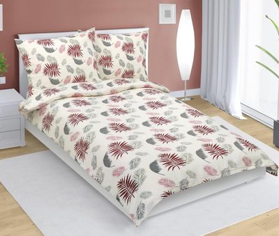 Povlečení krepové Vínová 80/373 140x200, 70x90 cm{% if product.brand.name %} – Bellatex{% endif %}