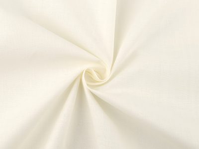 Bavlněná látka jednobarevná šíře 220 cm METRÁŽ{% if variant.name %} – (3) krémová světlá{% endif %}