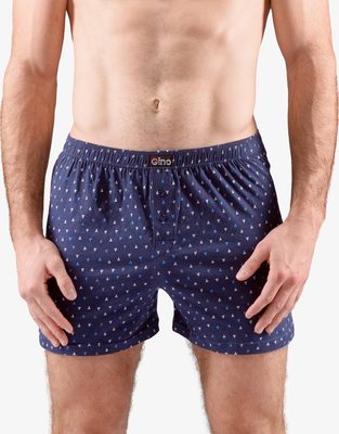 GINA pánské trenky volné, šité, s potiskem 75190P{% if product.brand.name %} – Gina{% endif %}